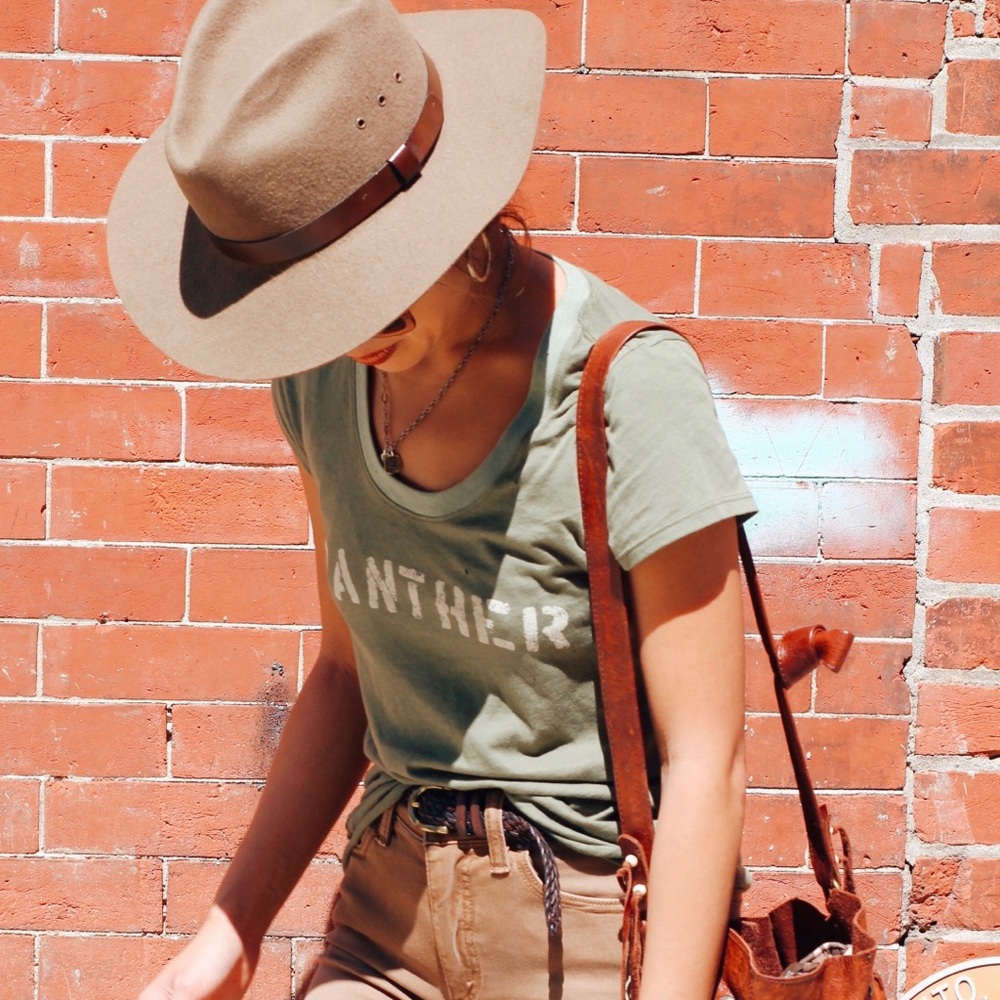 Spell Byron bay Panther Tee